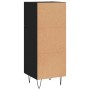 Aparador de madera contrachapada negro 34,5x34x90 cm de vidaXL, Aparadores - Ref: Foro24-828597, Precio: 69,62 €, Descuento: %