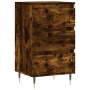 Aparador madera de ingeniería roble ahumado 40x35x70 cm de vidaXL, Aparadores - Ref: Foro24-831089, Precio: 46,95 €, Descuent...