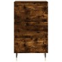 Aparador madera de ingeniería roble ahumado 40x35x70 cm de vidaXL, Aparadores - Ref: Foro24-831089, Precio: 46,95 €, Descuent...