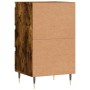 Aparador madera de ingeniería roble ahumado 40x35x70 cm de vidaXL, Aparadores - Ref: Foro24-831089, Precio: 46,95 €, Descuent...