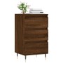 Engineered wood brown oak sideboard 40x35x70 cm by vidaXL, Sideboards - Ref: Foro24-831091, Price: 43,62 €, Discount: %