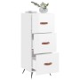 Bright white plywood sideboard 34.5x34x90 cm by vidaXL, Sideboards - Ref: Foro24-828574, Price: 72,43 €, Discount: %