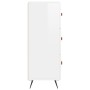 Bright white plywood sideboard 34.5x34x90 cm by vidaXL, Sideboards - Ref: Foro24-828574, Price: 72,43 €, Discount: %