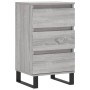 Aparador madera de ingeniería gris Sonoma 40x35x70 cm de vidaXL, Aparadores - Ref: Foro24-831106, Precio: 64,08 €, Descuento: %