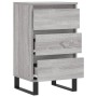 Aparador madera de ingeniería gris Sonoma 40x35x70 cm de vidaXL, Aparadores - Ref: Foro24-831106, Precio: 64,08 €, Descuento: %