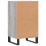 Aparador madera de ingeniería gris Sonoma 40x35x70 cm de vidaXL, Aparadores - Ref: Foro24-831106, Precio: 64,08 €, Descuento: %