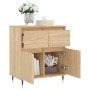 Aparador de madera contrachapada roble Sonoma 60x35x70 cm de vidaXL, Aparadores - Ref: Foro24-831111, Precio: 78,00 €, Descue...