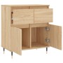 Aparador de madera contrachapada roble Sonoma 60x35x70 cm de vidaXL, Aparadores - Ref: Foro24-831111, Precio: 78,00 €, Descue...