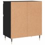 Black plywood sideboard 60x35x70 cm by vidaXL, Sideboards - Ref: Foro24-831109, Price: 64,99 €, Discount: %