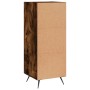 Aparador madera de ingeniería roble ahumado 34,5x34x90 cm de vidaXL, Aparadores - Ref: Foro24-828577, Precio: 67,13 €, Descue...