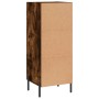 Aparador madera de ingeniería roble ahumado 34,5x34x90 cm de vidaXL, Aparadores - Ref: Foro24-828617, Precio: 75,01 €, Descue...