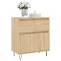 Sonoma oak plywood sideboard 60x35x70 cm by vidaXL, Sideboards - Ref: Foro24-831119, Price: 63,39 €, Discount: %