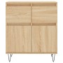 Sonoma oak plywood sideboard 60x35x70 cm by vidaXL, Sideboards - Ref: Foro24-831119, Price: 63,39 €, Discount: %