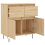 Sonoma oak plywood sideboard 60x35x70 cm by vidaXL, Sideboards - Ref: Foro24-831119, Price: 63,39 €, Discount: %