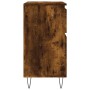 Aparador madera contrachapada color roble ahumado 60x35x70 cm de vidaXL, Aparadores - Ref: Foro24-831121, Precio: 51,79 €, De...