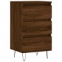 Oak brown engineered wood sideboard 40x35x70 cm by vidaXL, Sideboards - Ref: Foro24-831099, Price: 43,99 €, Discount: %