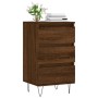 Oak brown engineered wood sideboard 40x35x70 cm by vidaXL, Sideboards - Ref: Foro24-831099, Price: 43,99 €, Discount: %