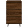 Oak brown engineered wood sideboard 40x35x70 cm by vidaXL, Sideboards - Ref: Foro24-831099, Price: 43,99 €, Discount: %