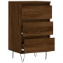 Oak brown engineered wood sideboard 40x35x70 cm by vidaXL, Sideboards - Ref: Foro24-831099, Price: 43,99 €, Discount: %