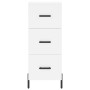 White engineered wood sideboard 34.5x34x90 cm by vidaXL, Sideboards - Ref: Foro24-828612, Price: 77,62 €, Discount: %