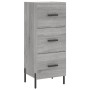 Engineered wood gray Sonoma sideboard 34.5x34x90 cm by vidaXL, Sideboards - Ref: Foro24-828618, Price: 77,62 €, Discount: %