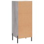 Engineered wood gray Sonoma sideboard 34.5x34x90 cm by vidaXL, Sideboards - Ref: Foro24-828618, Price: 77,62 €, Discount: %