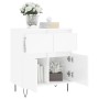 Hochglanzweißes Sperrholz-Sideboard 60x35x70 cm von vidaXL, Sideboards - Ref: Foro24-831118, Preis: 51,13 €, Rabatt: %