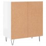 Glossy white plywood sideboard 60x35x70 cm by vidaXL, Sideboards - Ref: Foro24-831118, Price: 51,99 €, Discount: %