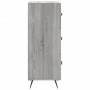 Aparador madera de ingeniería gris Sonoma 34,5x34x90 cm de vidaXL, Aparadores - Ref: Foro24-828578, Precio: 68,12 €, Descuent...