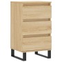 Aparador madera de ingeniería roble Sonoma 40x35x70 cm de vidaXL, Aparadores - Ref: Foro24-831103, Precio: 72,39 €, Descuento: %