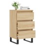 Aparador madera de ingeniería roble Sonoma 40x35x70 cm de vidaXL, Aparadores - Ref: Foro24-831103, Precio: 72,39 €, Descuento: %