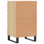 Aparador madera de ingeniería roble Sonoma 40x35x70 cm de vidaXL, Aparadores - Ref: Foro24-831103, Precio: 72,39 €, Descuento: %