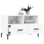 Weißer TV-Schrank aus Sperrholz, 80 x 36 x 50 cm von vidaXL, TV-Möbel - Ref: Foro24-828972, Preis: 65,41 €, Rabatt: %