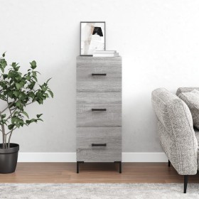 Sonoma gray engineered wood sideboard 34.5x34x90 cm by vidaXL, Sideboards - Ref: Foro24-828610, Price: 72,67 €, Discount: %