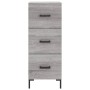 Aparador madera de ingeniería gris Sonoma 34,5x34x90 cm de vidaXL, Aparadores - Ref: Foro24-828610, Precio: 72,67 €, Descuent...