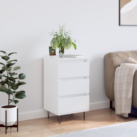 White engineered wood sideboard 40x35x70 cm by vidaXL, Sideboards - Ref: Foro24-831092, Price: 58,99 €, Discount: %