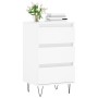 White engineered wood sideboard 40x35x70 cm by vidaXL, Sideboards - Ref: Foro24-831092, Price: 58,41 €, Discount: %