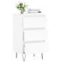 White engineered wood sideboard 40x35x70 cm by vidaXL, Sideboards - Ref: Foro24-831092, Price: 58,41 €, Discount: %