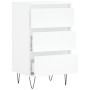 White engineered wood sideboard 40x35x70 cm by vidaXL, Sideboards - Ref: Foro24-831092, Price: 58,41 €, Discount: %