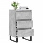 Concrete gray engineered wood sideboard 40x35x70 cm by vidaXL, Sideboards - Ref: Foro24-831104, Price: 69,24 €, Discount: %