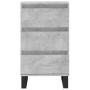 Concrete gray engineered wood sideboard 40x35x70 cm by vidaXL, Sideboards - Ref: Foro24-831104, Price: 69,24 €, Discount: %