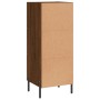 Aparador madera de ingeniería marrón roble 34,5x34x90 cm de vidaXL, Aparadores - Ref: Foro24-828619, Precio: 78,12 €, Descuen...