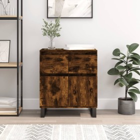 Smoked oak plywood sideboard 60x35x70 cm by vidaXL, Sideboards - Ref: Foro24-831129, Price: 72,88 €, Discount: %