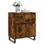 Sideboard aus geräuchertem Eichensperrholz, 60 x 35 x 70 cm von vidaXL, Sideboards - Ref: Foro24-831129, Preis: 72,78 €, Raba...