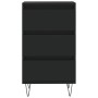 Aparador madera de ingeniería negro 40x35x70 cm de vidaXL, Aparadores - Ref: Foro24-831093, Precio: 72,21 €, Descuento: %