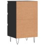 Aparador madera de ingeniería negro 40x35x70 cm de vidaXL, Aparadores - Ref: Foro24-831093, Precio: 72,21 €, Descuento: %