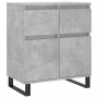 Gray concrete plywood sideboard 60x35x70 cm by vidaXL, Sideboards - Ref: Foro24-831128, Price: 89,93 €, Discount: %