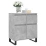 Gray concrete plywood sideboard 60x35x70 cm by vidaXL, Sideboards - Ref: Foro24-831128, Price: 89,93 €, Discount: %