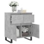 Gray concrete plywood sideboard 60x35x70 cm by vidaXL, Sideboards - Ref: Foro24-831128, Price: 89,93 €, Discount: %