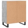 Gray concrete plywood sideboard 60x35x70 cm by vidaXL, Sideboards - Ref: Foro24-831128, Price: 89,93 €, Discount: %